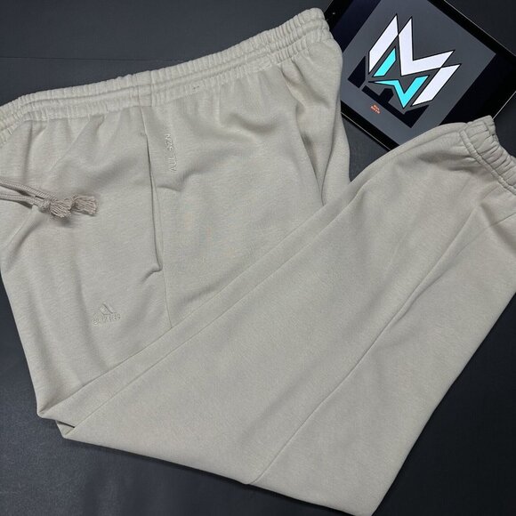 Adidas All SZN Pants Men’s Sizes Wonder Beige IP3203 - Picture 1 of 6